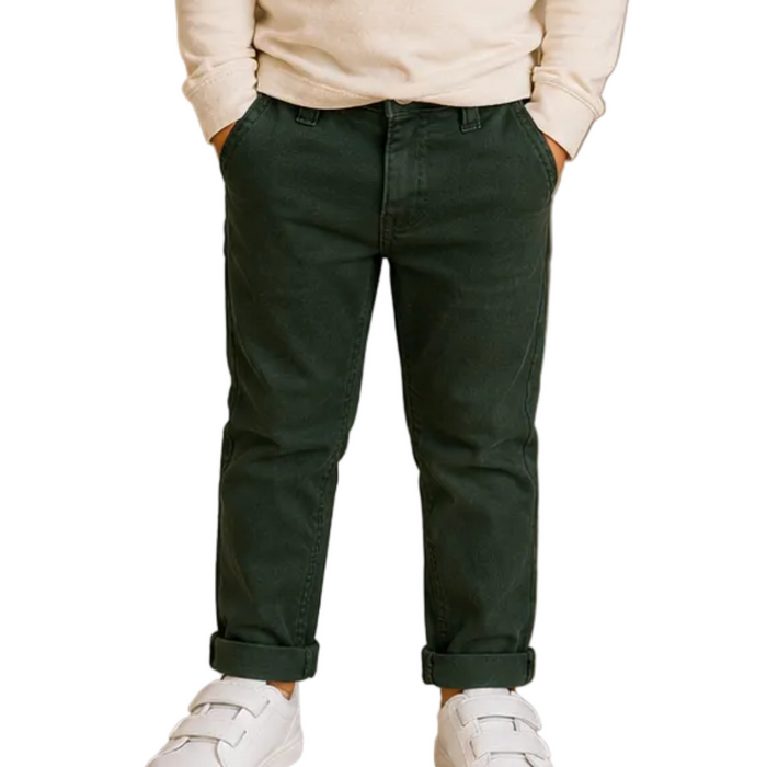 Mayoral - Little Boys Chino Forest Green