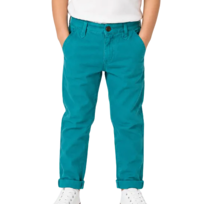 Mayoral - Little Boys Chino Blue Green