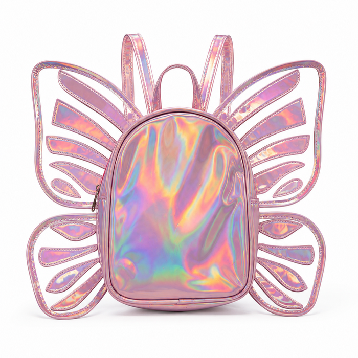 Mayoral - Pink Hologram Butterfly Bag