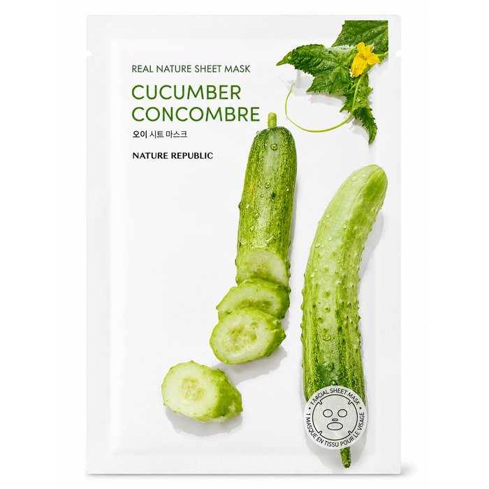 Nature Republic - Real Nature Mask Sheet (Cucumber)