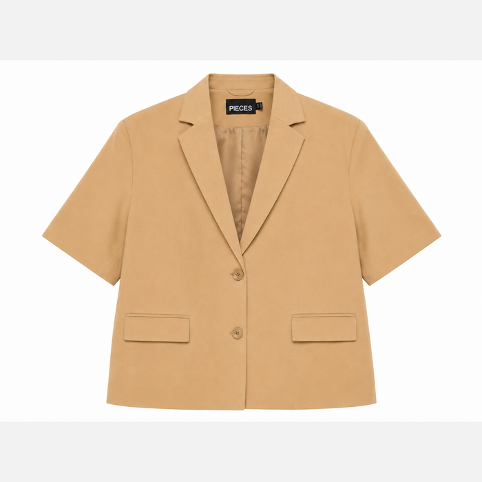 Pieces - Oversized Short Sleeved Blazer (Extra Small)