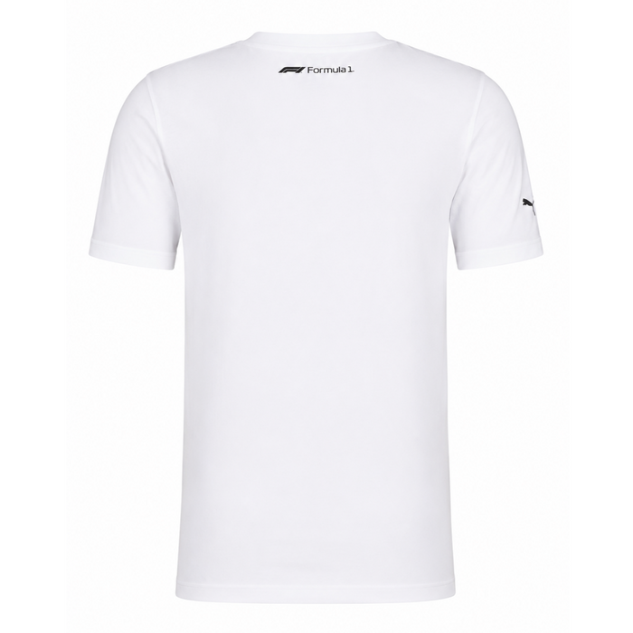 Formula 1 Men F1 LS Graphic T-Shirt White
