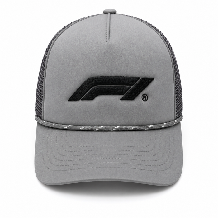 Formula 1 Unisex F1 FW Boucle Trucker Cap Grey Melange