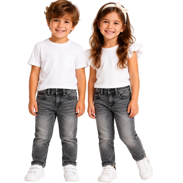 Mayoral - Unisex Soft Slim Fit Grey Jeans
