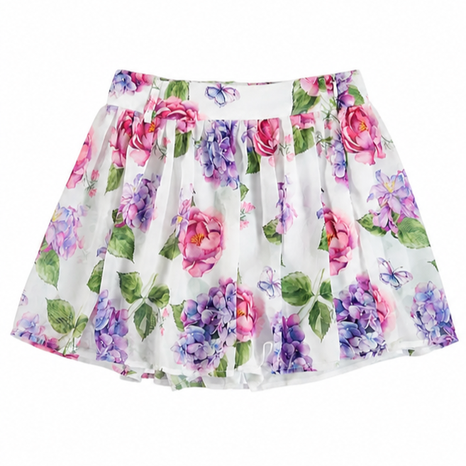 Mayoral - Big Girls Floral Skort