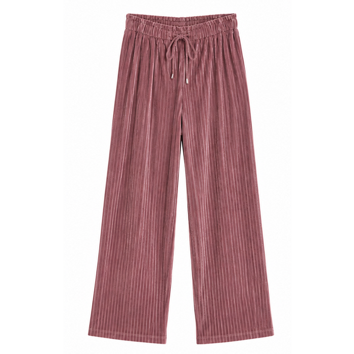 Mayoral - Big Girls Wide-leg Velvet Pants