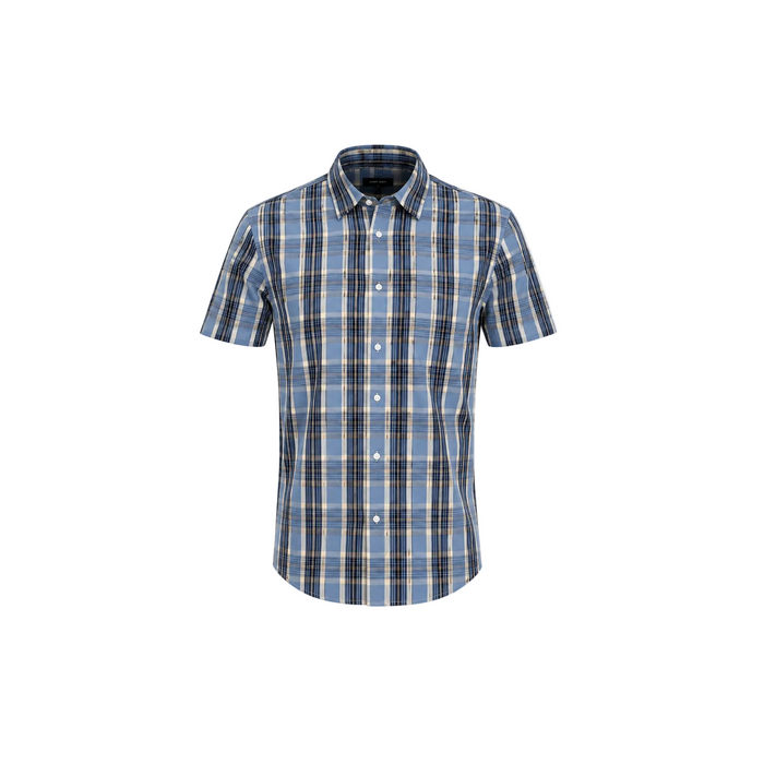 Very Man - Short Sleeve Check Shirt (Large)