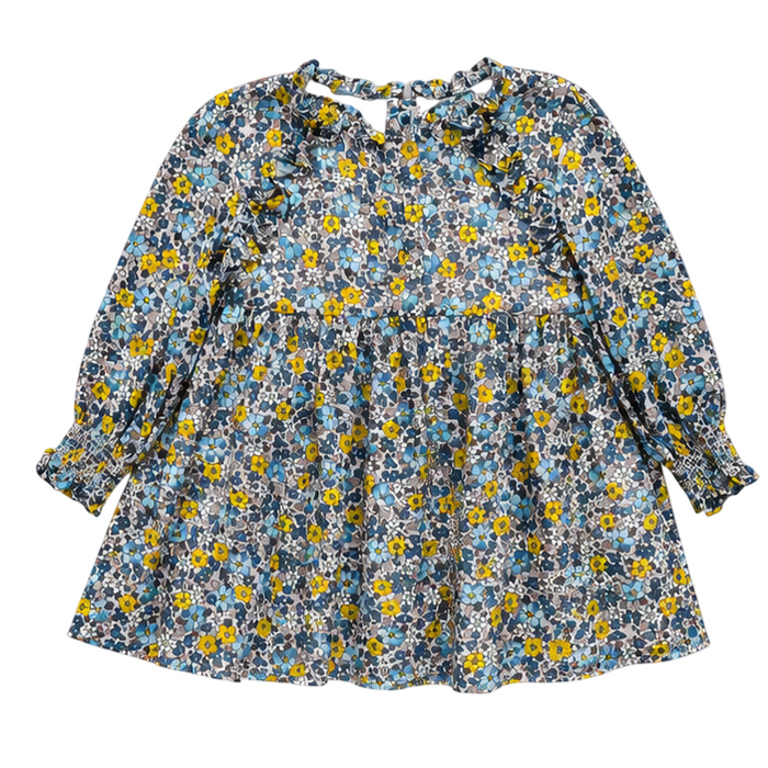 Mayoral - Little Girls Long Sleeve Floral Dress