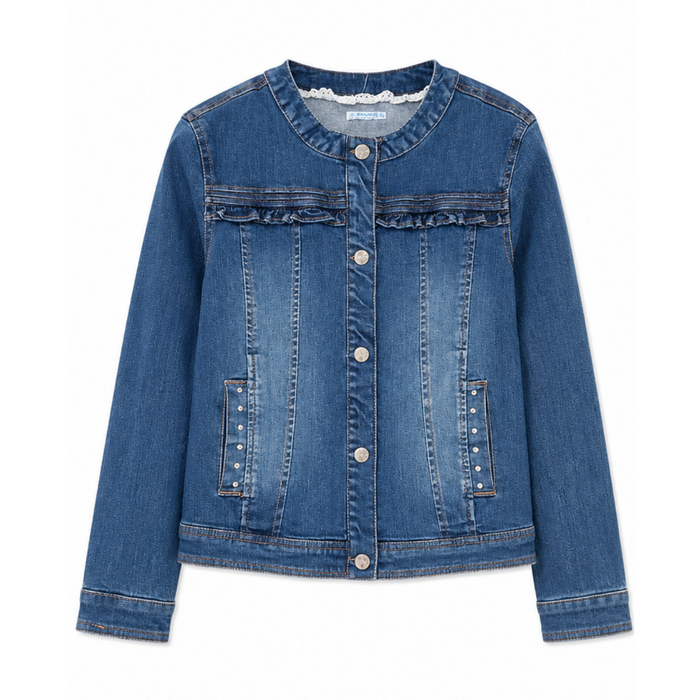 Mayoral - Big Girls Denim Jacket