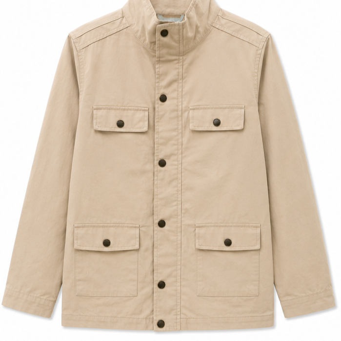Mayoral - Big Boys Nukutavake Biege Safari Utility Jacket