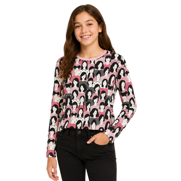 Mayoral - Big Girls Long Sleeve Shirt