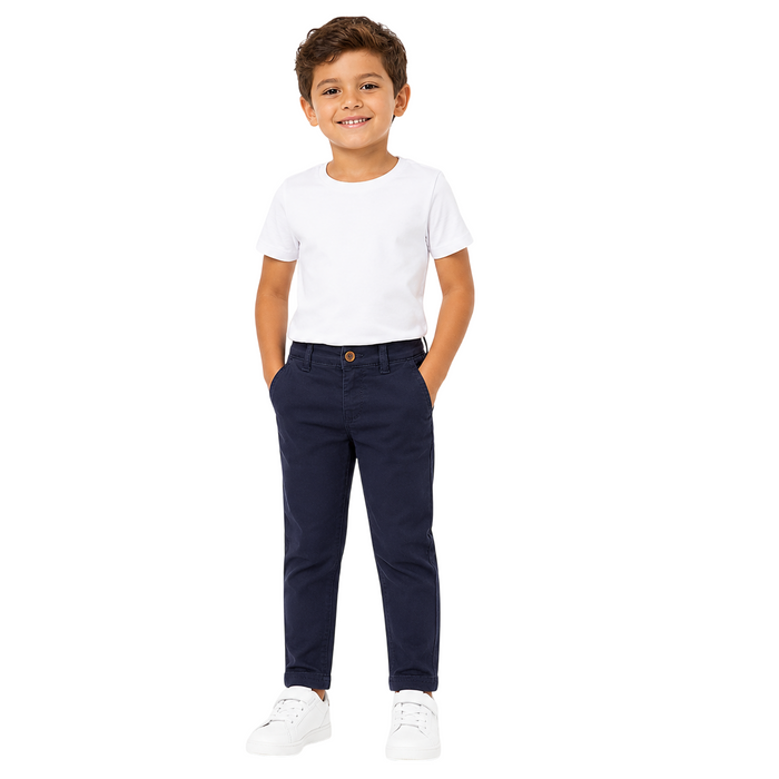 Mayoral - Little Boys Chino Pants Navy Blue