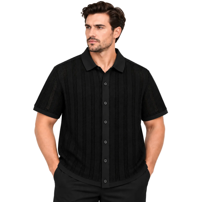 Very Man – Textured Knit Shirt (3XL)