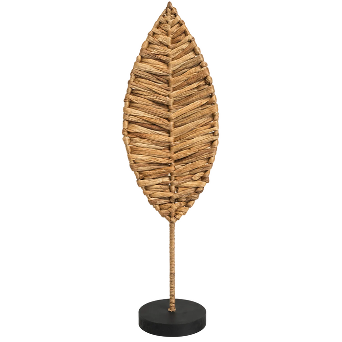 Woven Leaf Decorative Ornament