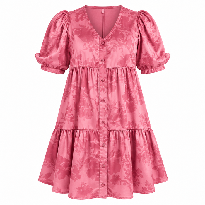 In The Style Maternity Pink Floral Dress