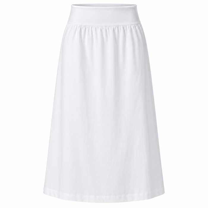 V by Very Long Maxi Skirt with Wide Yoke Waistband