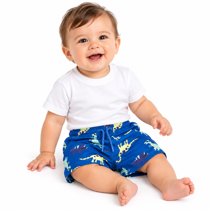 Mini V by Very - Baby Boy Shorts with Dinosaurs Print