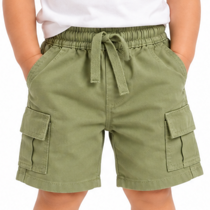 Mini V by Very - Little Boys Cargo Shorts