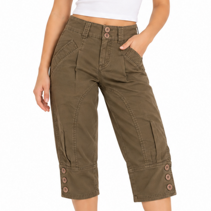 Pepe Jeans Cropped Cargo Trousers/Capris
