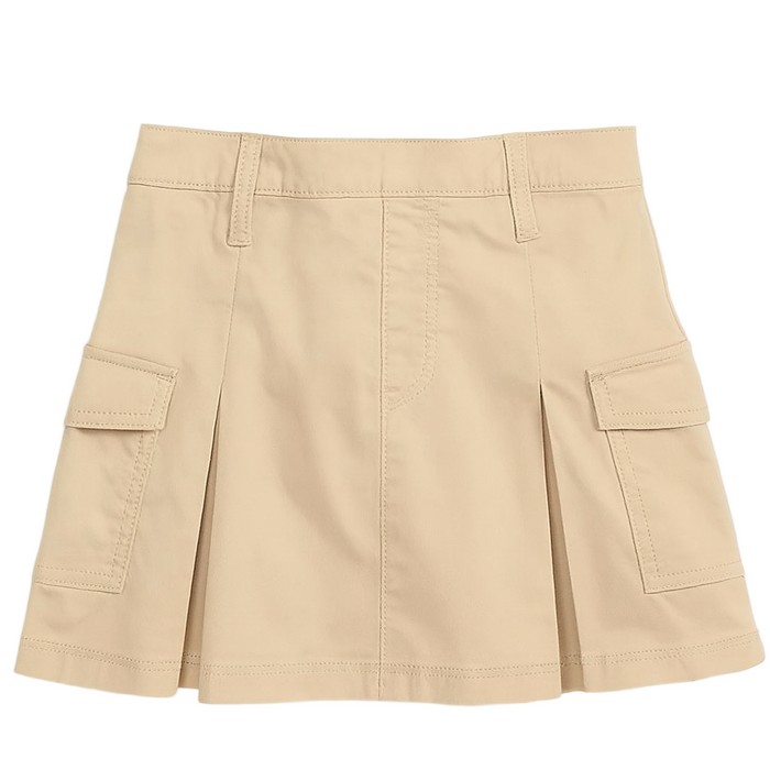 Epic Threads - Big Girls Pleated Cargo Skort Travertine Tile Medium (10-12)