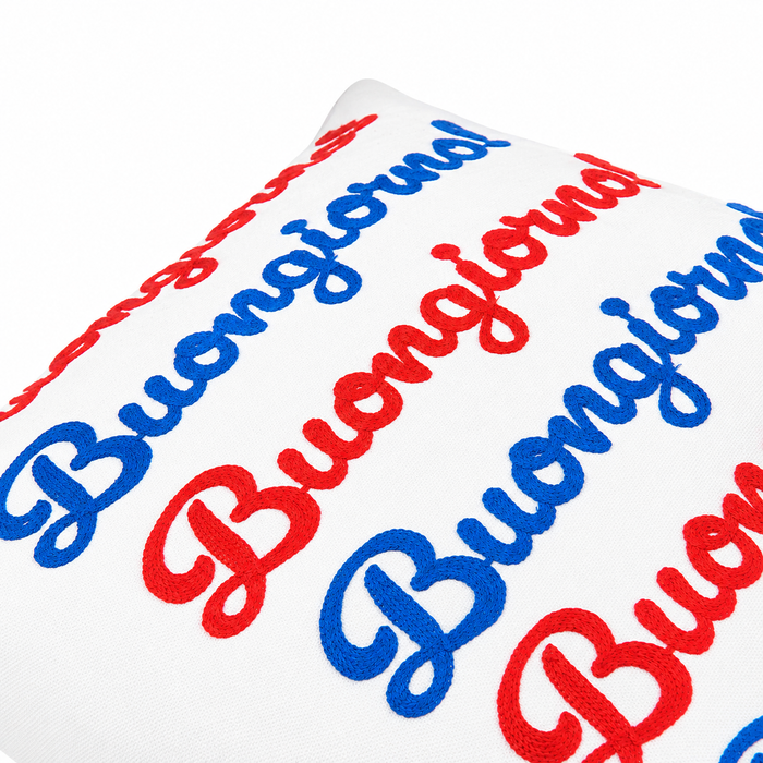 Pillowcase with "Buongdiorno" Design