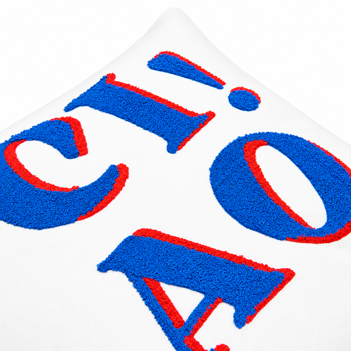 Pillowcase with "Ciao" Design