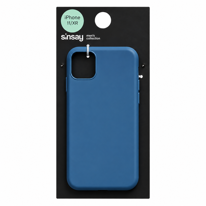 iPhone 11/XR Silicone Phone Case Blue