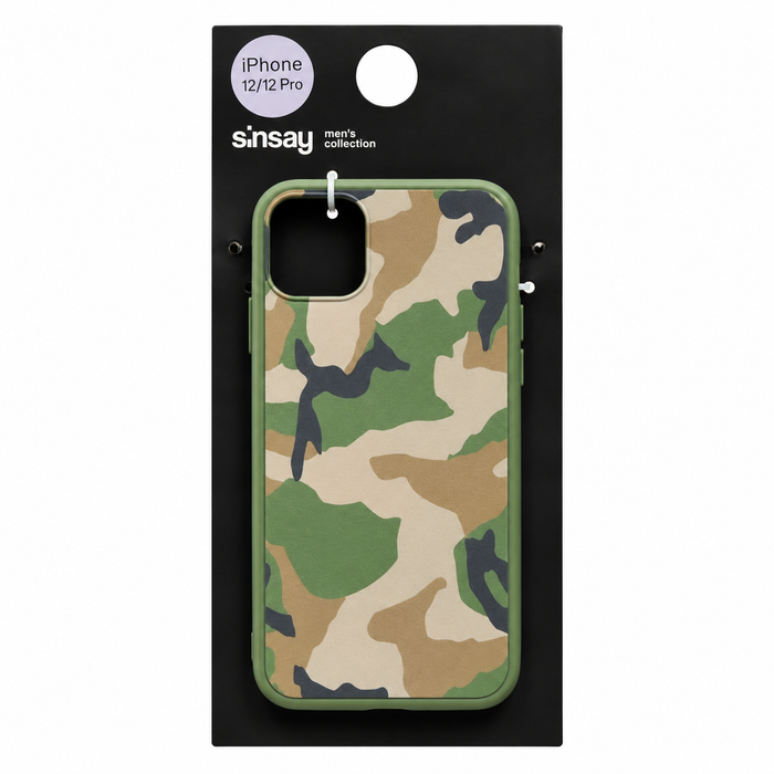 iPhone 12/12 Pro Silicone Phone Case Camouflage