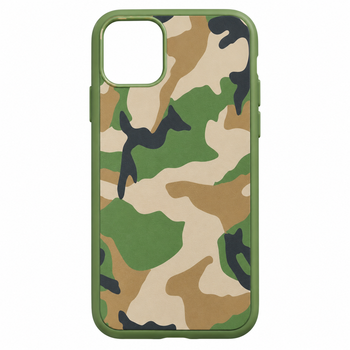 iPhone 12/12 Pro Silicone Phone Case Camouflage