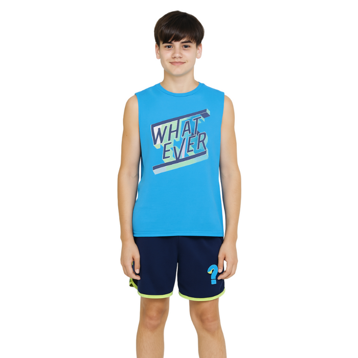 Max and Olivia - Sleepwear Big Boys Tank Top and Shorts Set