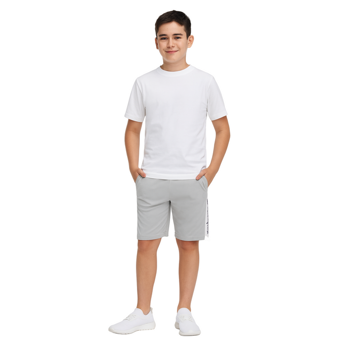 Champion Big Boys - Concrete White Jersey Short (Large)