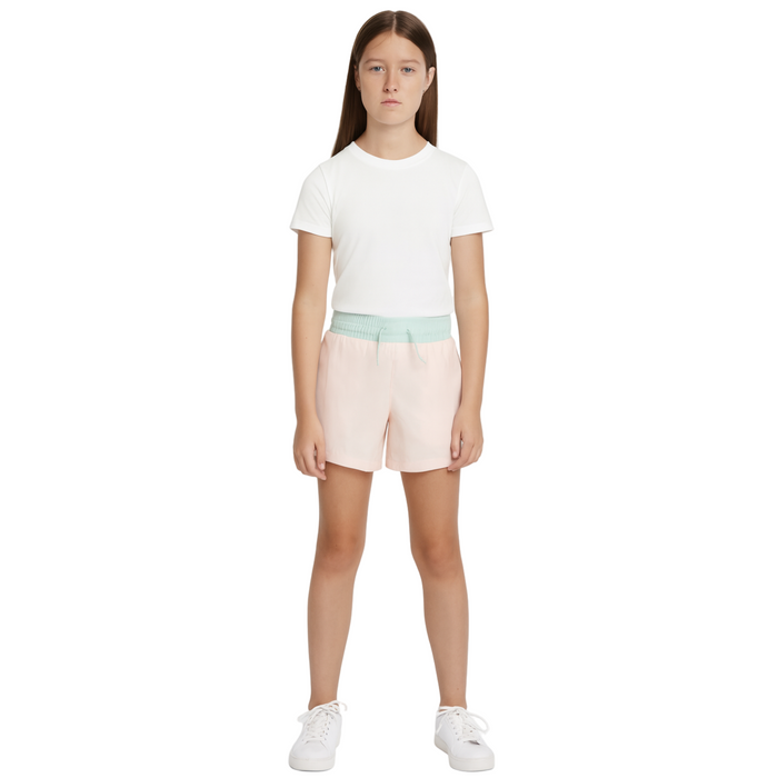 Jordan Big Girls - Washed Coral Shorts