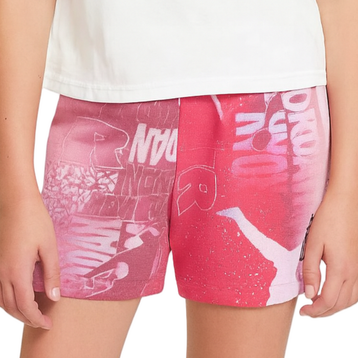 Jordan Big Girls Coral Shorts