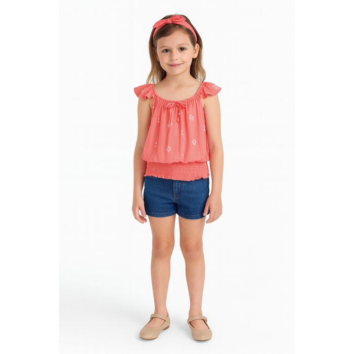 Speechless Big Girls Pull-Over Coral Pink
