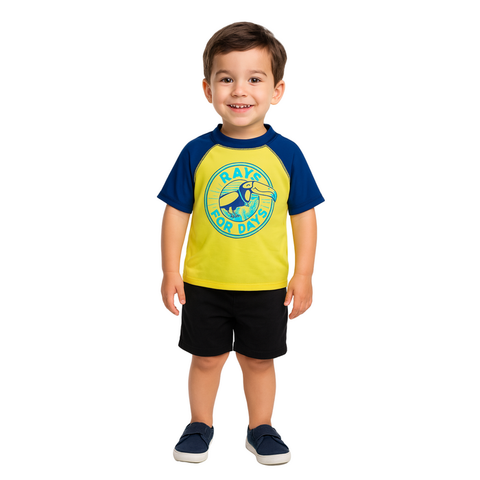 Carter's - Toddler Boys Rash Guard Yellow (4)