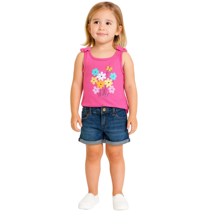 Kids Headquarters - Little Girls Tank Top Only (4)