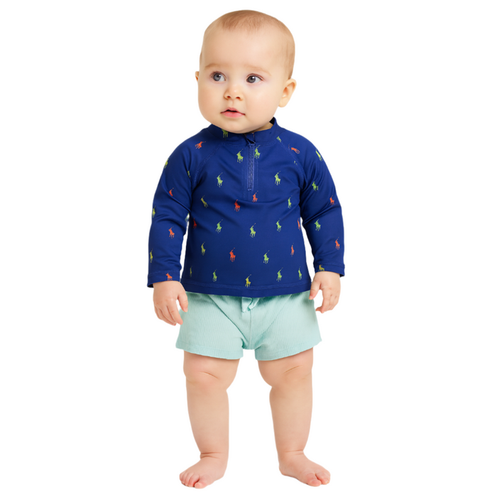 Polo Ralph Lauren - Baby Boys Long Sleeve Swimwear (3M-6M)