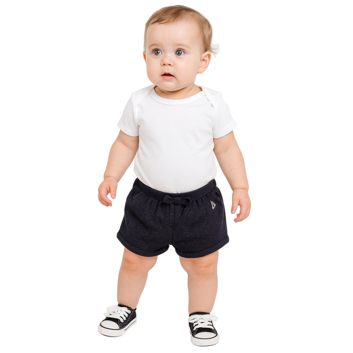 Petit Bateau - Metallic Shorts for Girls (3M)