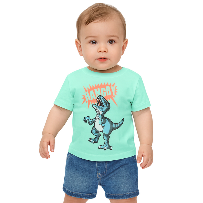 The Children's Place - Toddler Boys Short Sleeve Dino Graphic (9M-12M)