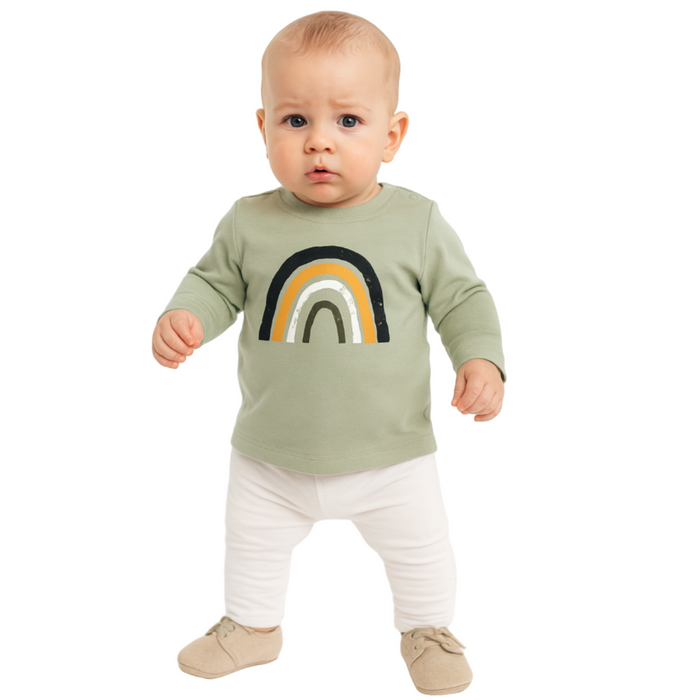 Name It - Baby Boy Rainbow Shirt (1M-2M)