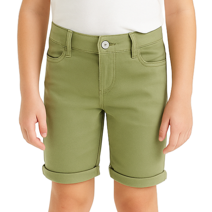 The Children's Place - Big Girls Roll Cuff Skimmer Short