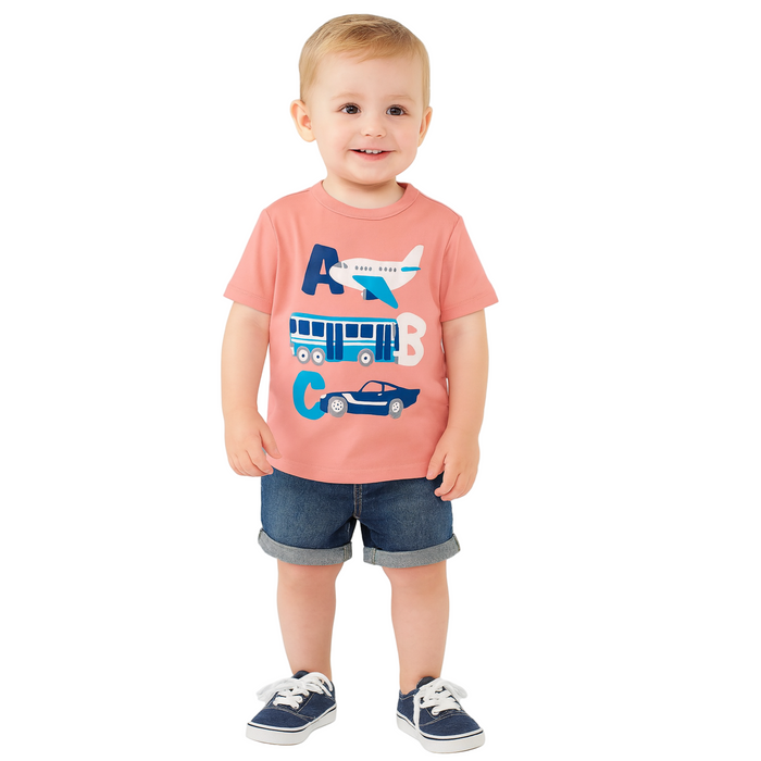 The Children's Place - Toddler Boys ABC Graphic Tee