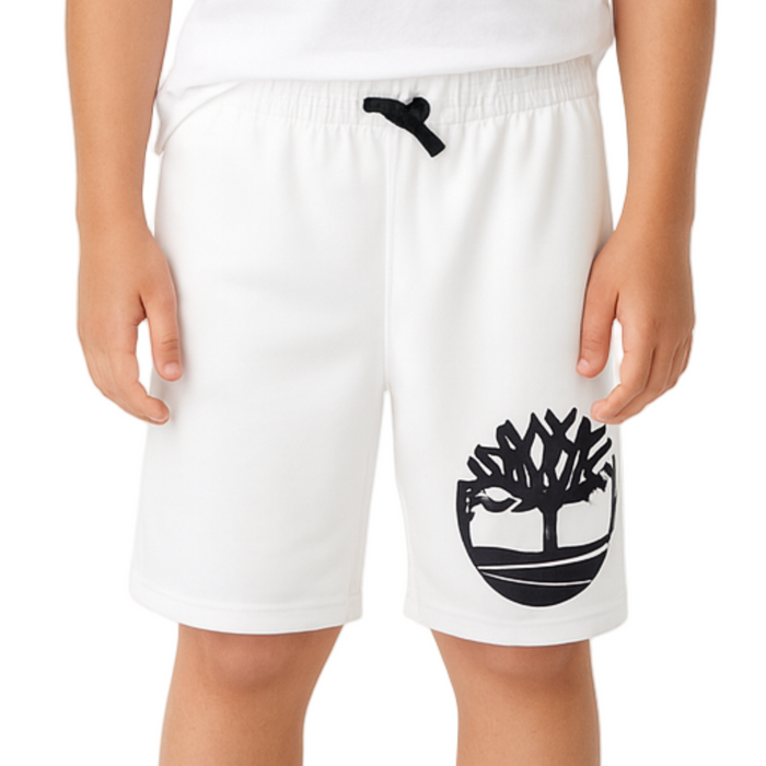 Timberland - Big Boys Pull-On Drawstring Logo Knit Short