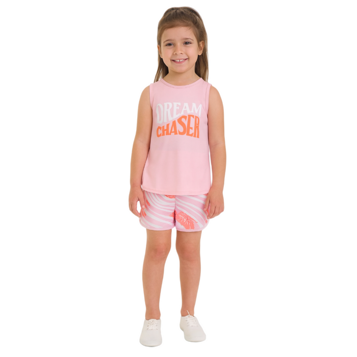 ID Ideology - Toddler Little Girls 2-Pc. Sleeveless Top and Short (5)