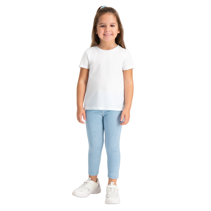 ID Ideology - Big Girls Core Stretch Leggings (Small)