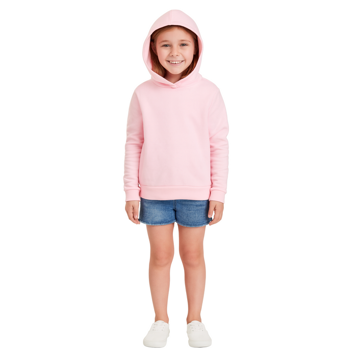ID Ideology - Big Girls Core Fleece Hoodie (Small)