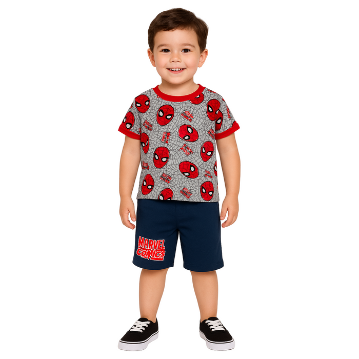 Marvel Boys Bermuda Set– Spiderman
