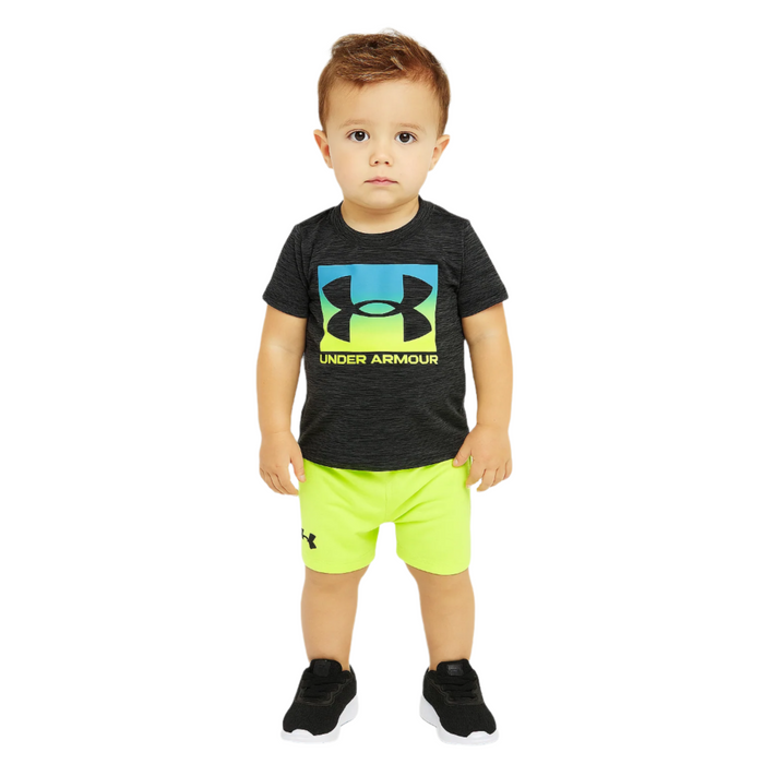 Under Armour - Toddler Boys Short Sleeve and Short Set (2)