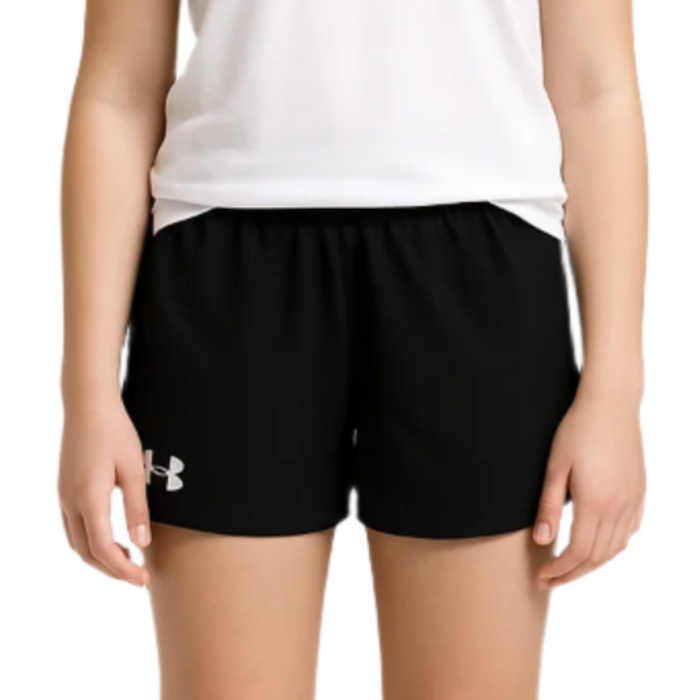 Under Armour Big Girls - Fly By Black Shorts