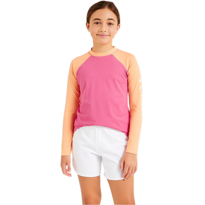 Columbia - Big Girls Sandy Shore Long-Sleeve Rash Guard